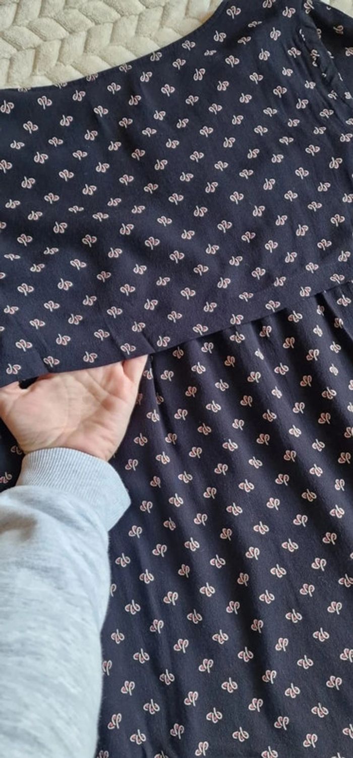 Blouse Ba&sh noire à motifs modèle Tewis taille 0 ou 34 - photo numéro 8