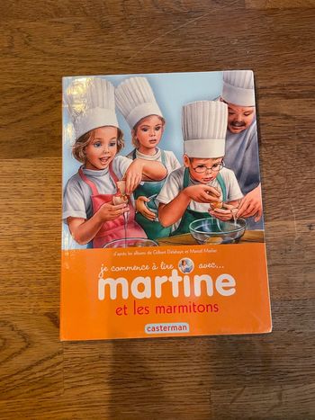 Livre Je commence à lire avec Martine et les marmitons