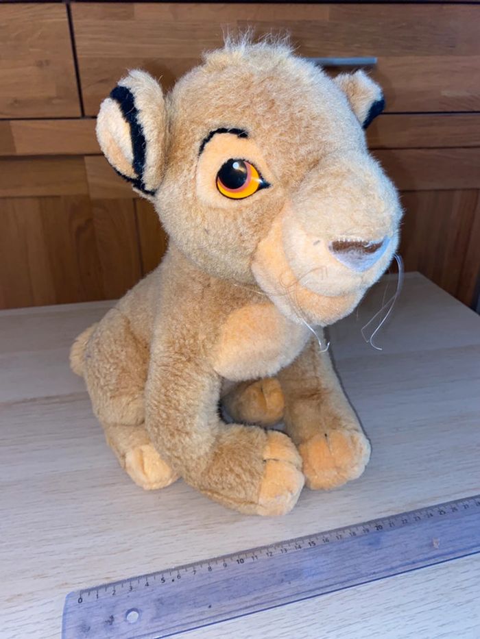Peluche Disney roi lion lionceau simba 1994 King - photo numéro 5