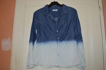 Chemise dégradée bleu Orchestra 12 ans