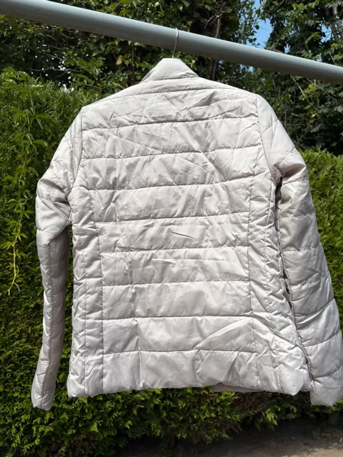 Veste matelassée légère et chaude beige crème – Marque In Extenso - photo numéro 2