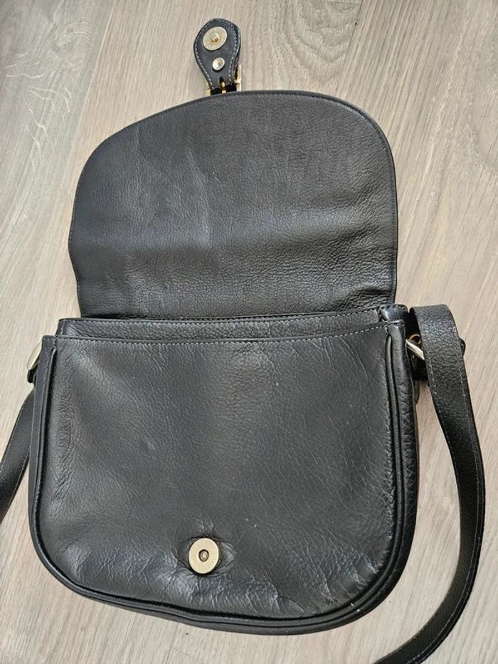 Sac à main en cuir Sabrina - photo numéro 3