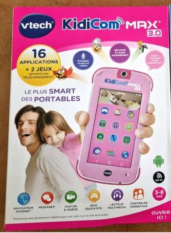 Kidicom max 3.0 neuf garantie et facture