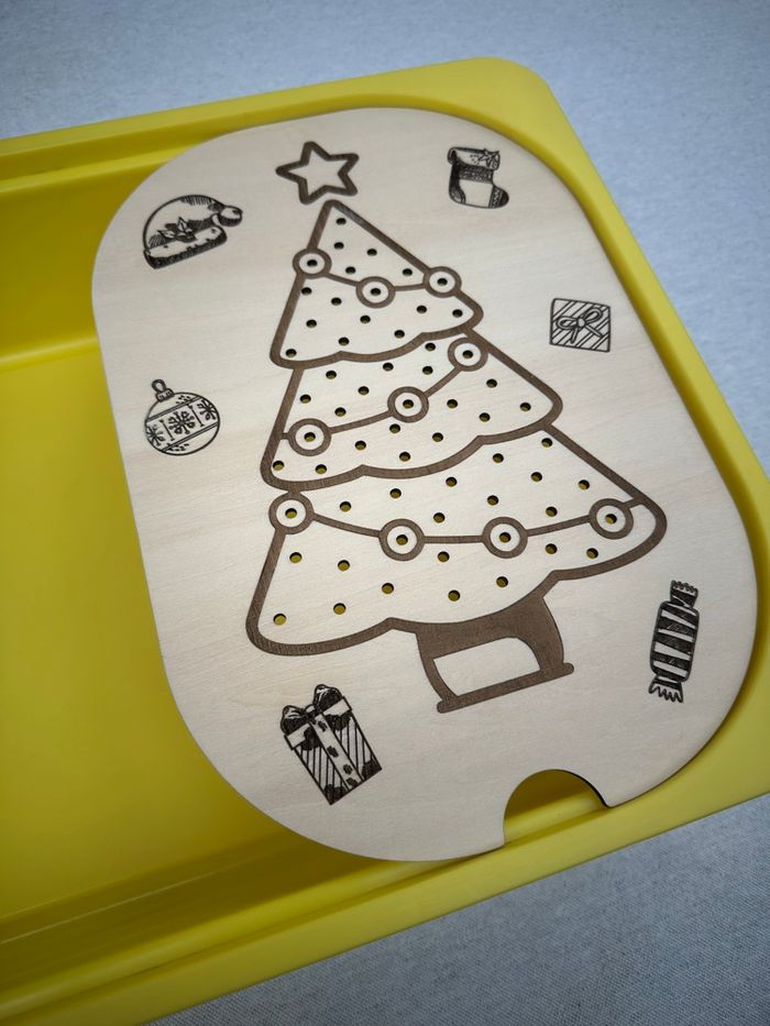 🎄 Plaque d’activité Trofast – Sapin de Noël 🎅 - photo numéro 3