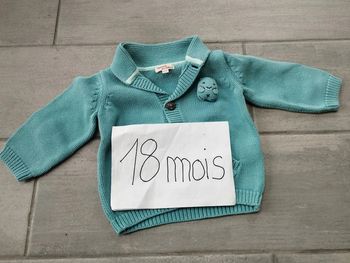 Lot n° 457 Gilet Du Pareil au même 18 mois