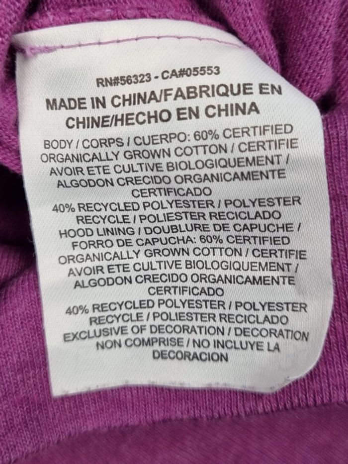 Gilet à capuche Nike zippé rose dégradé – Taille M Femme (mesures en photos) - photo numéro 7