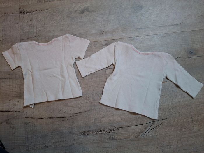 2 tee shirt fille 6 mois - photo numéro 2