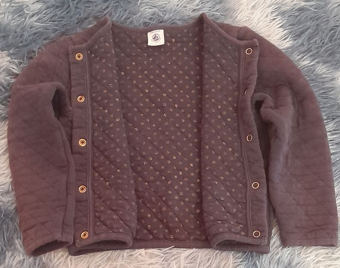 Veste Petit Bateau Bleu marine 5 ans - photo numéro 5
