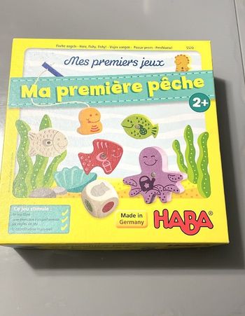 Jeu Ma Première pêche Haba Mes premiers jeux avec boîte