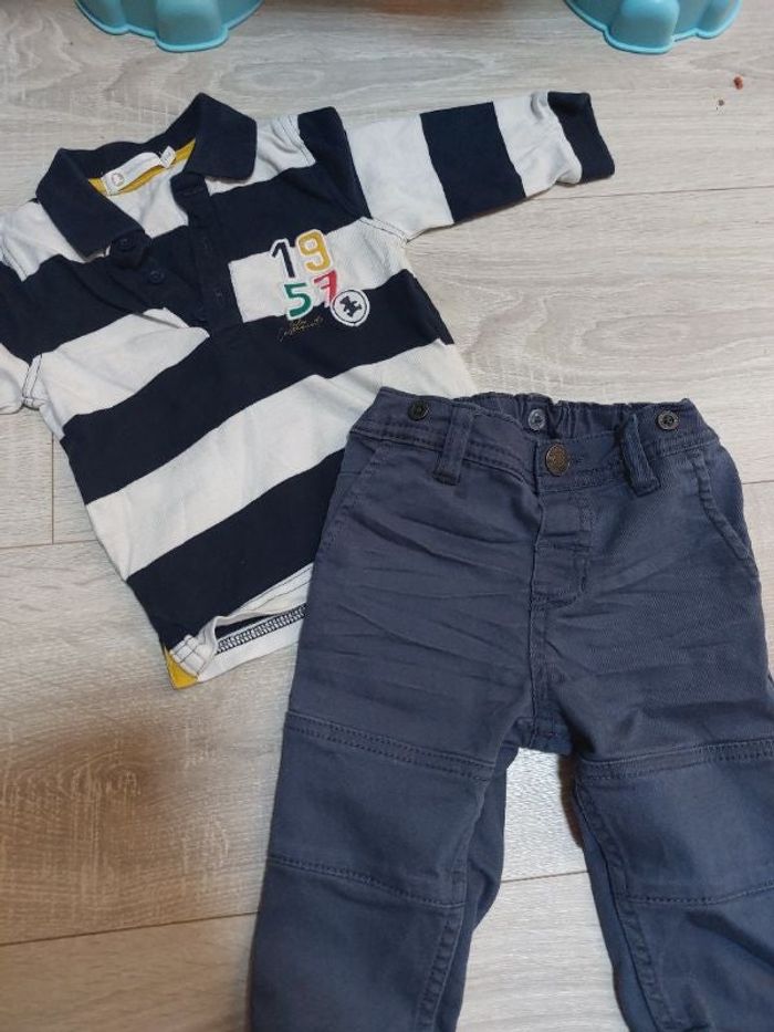 Ensemble pantalon/pull fin