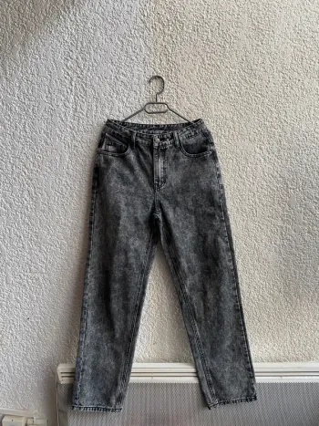 Jean gris taille haute T S Shein