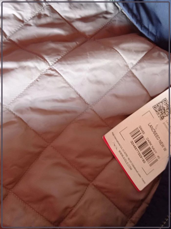 Manteau dark navy femme Aigle taille 40 neuf - photo numéro 11