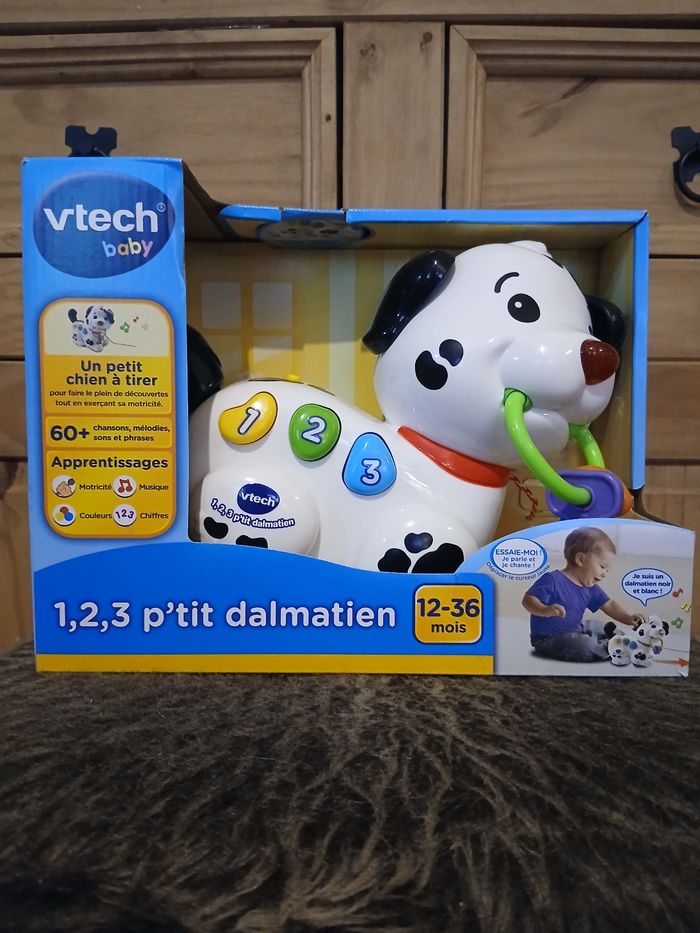 1 ,2,3.petit dalmatien interactif vtech