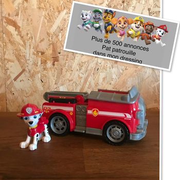 Idée Cadeau 🎁 Figurine Marcus et son véhicule de la Pat Patrouille Paw Patrol