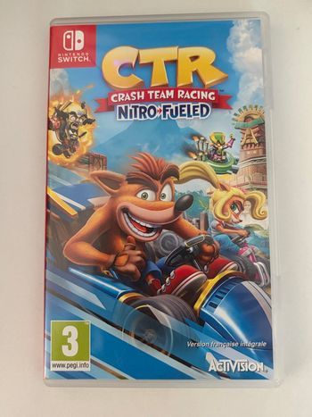 Crash team racing CTR jeu switch