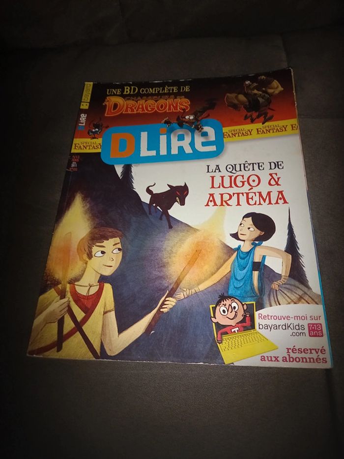 Livre Dlire 151 la quête de lugo &artéma bd chasseurs de dragons