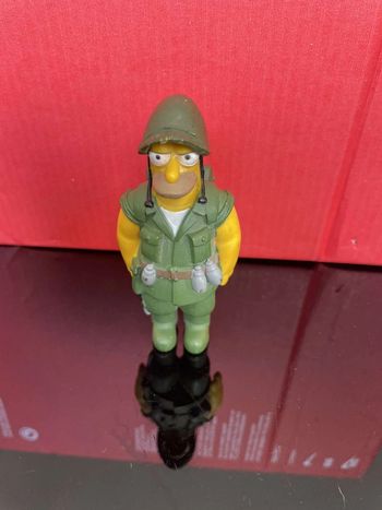 Figurine The Simpsons Militaire 2009