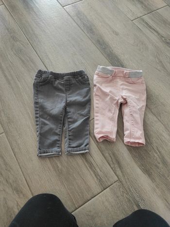 2 Pantalon 6 mois