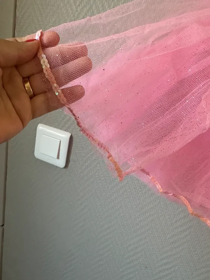 Déguisement jupe tutu rose paillette - photo numéro 3