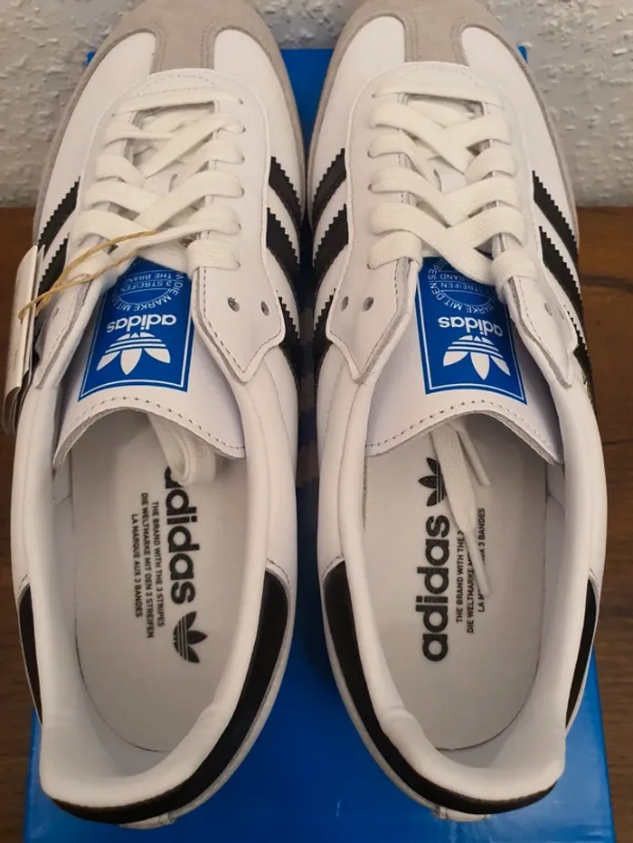 Adidas Samba Blancas OG taille 43 - photo numéro 3