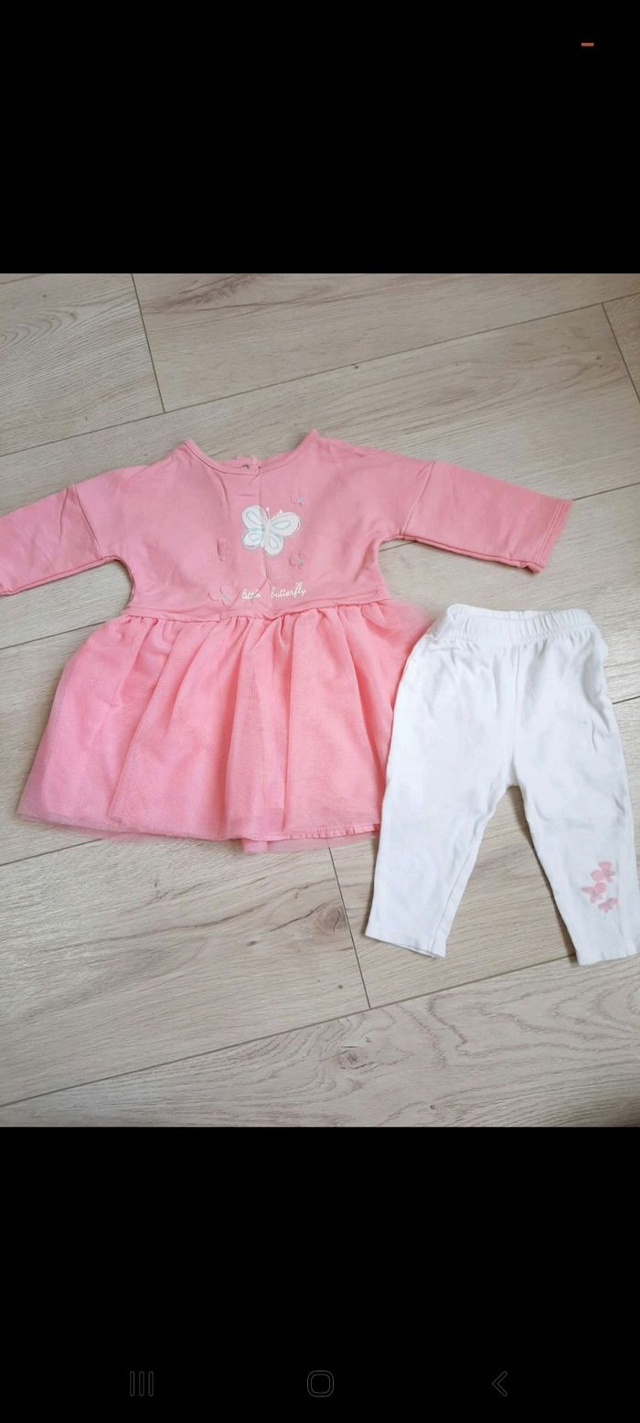 Ensemble robe et legging 6 mois