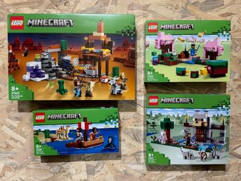 Pack LEGO Minecraft - 21259 / 21260 / 21261 / 21263 - Neufs et scellés