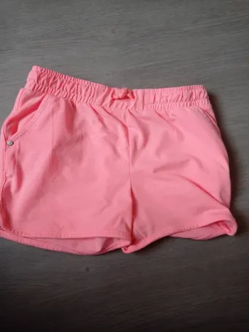 Short fluo petite fille