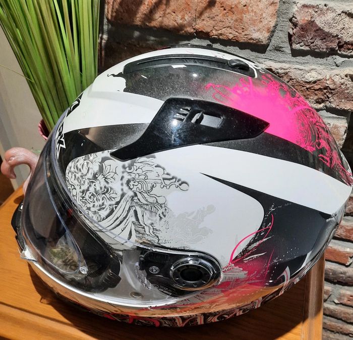 Casque moto femme taille S shark - photo numéro 2
