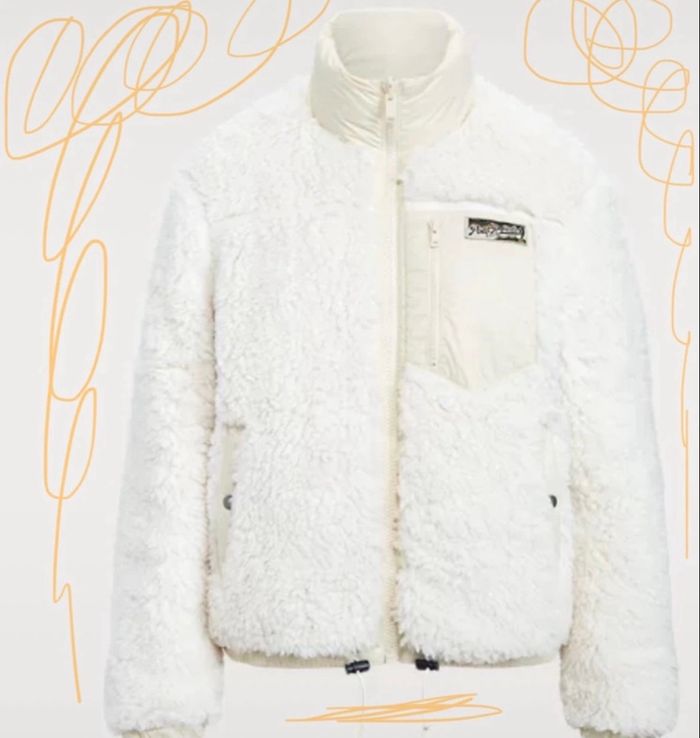 XXS 32 12/14ans Doudoune réversible chaude doublé crème écru Ralph Lauren authentique 2025 - photo numéro 3