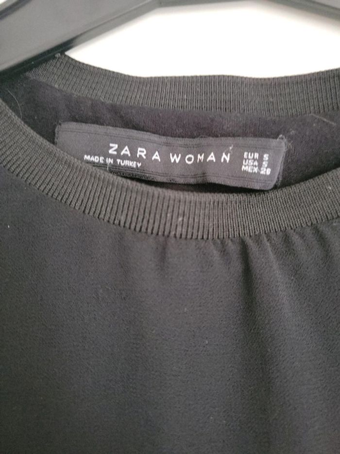 Blouse noire Zara - photo numéro 3