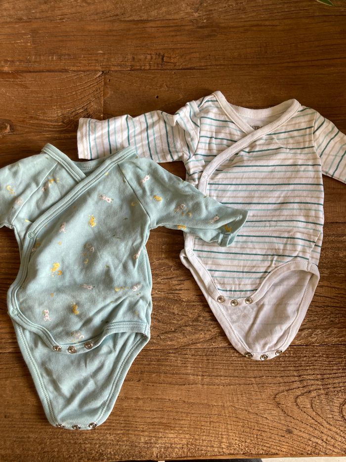 Lot bodies tons turquoise/vert