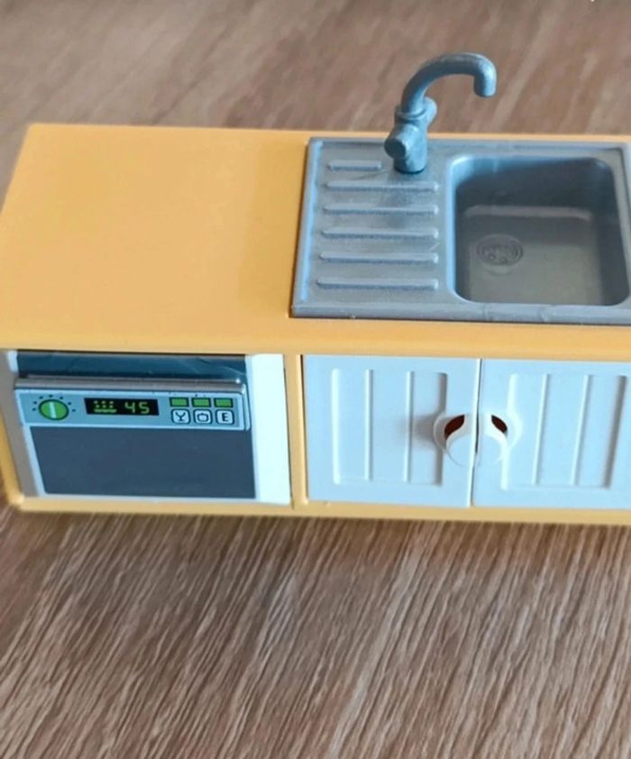 Playmobil meuble évier cuisine four