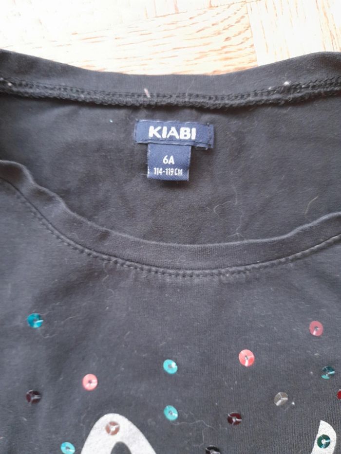 T.shirt manches longues Kiabi 6 ans - photo numéro 3