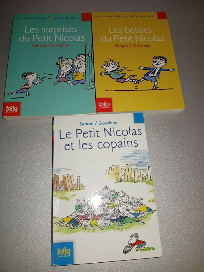 Lot livres Le Petit Nicolas