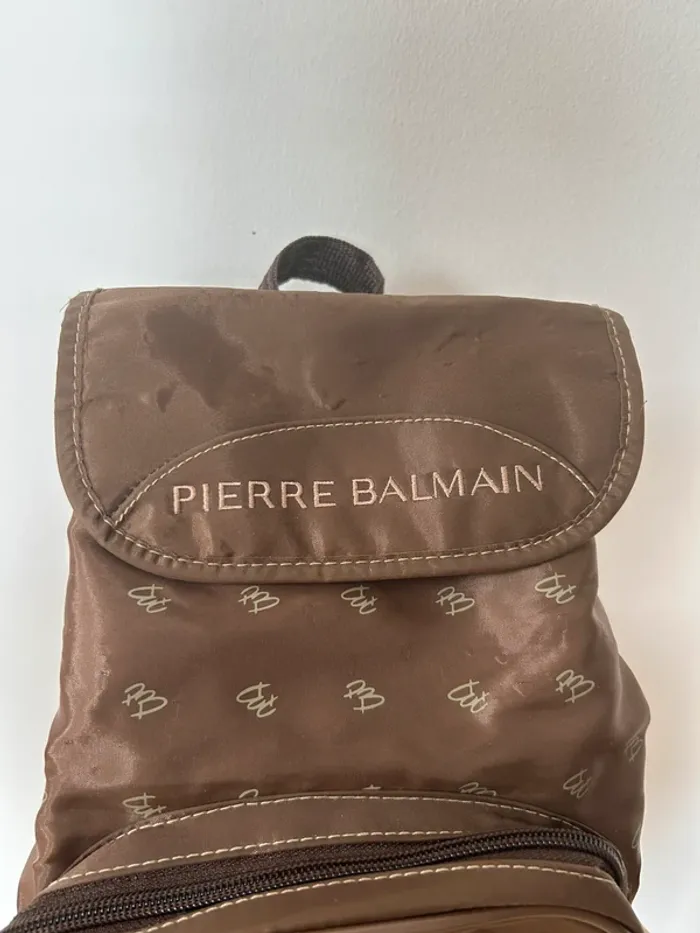 Sac à dos Pierre Balmain - Authentique & Vintage - photo numéro 3
