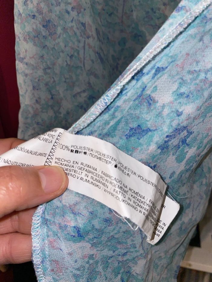 Chemise fleurie transparente - photo numéro 12