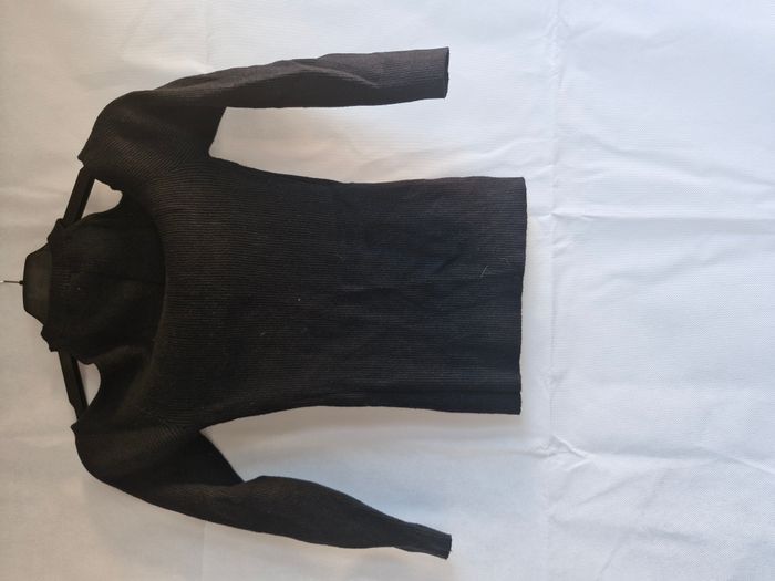 Pull ajouré XS Shein Noir - photo numéro 2