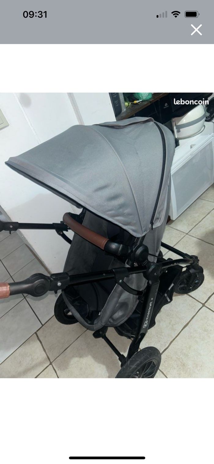 Poussette kinderkraft 3 en 1 - photo numéro 3