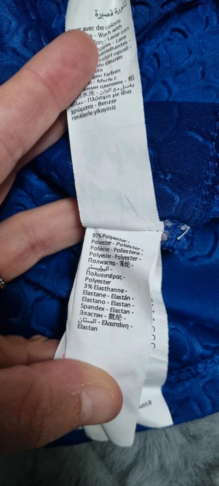 Jupe bleue - photo numéro 3