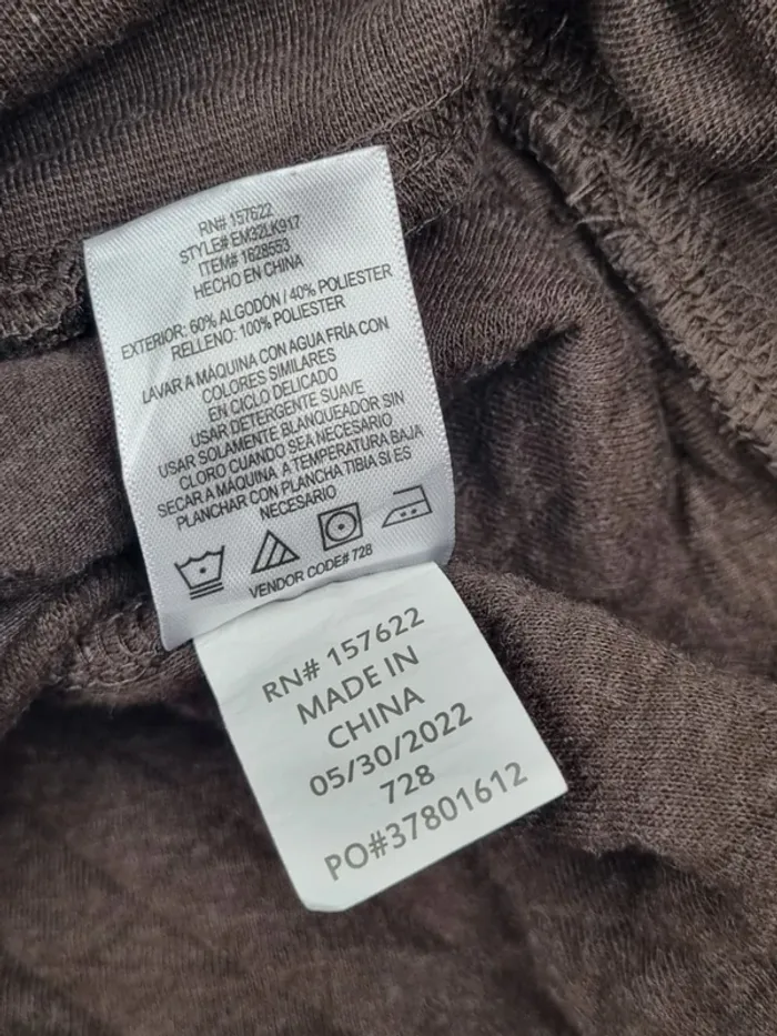 Sweat 1/4 boutons Eddie Bauer marron – Taille L Hommes - photo numéro 8