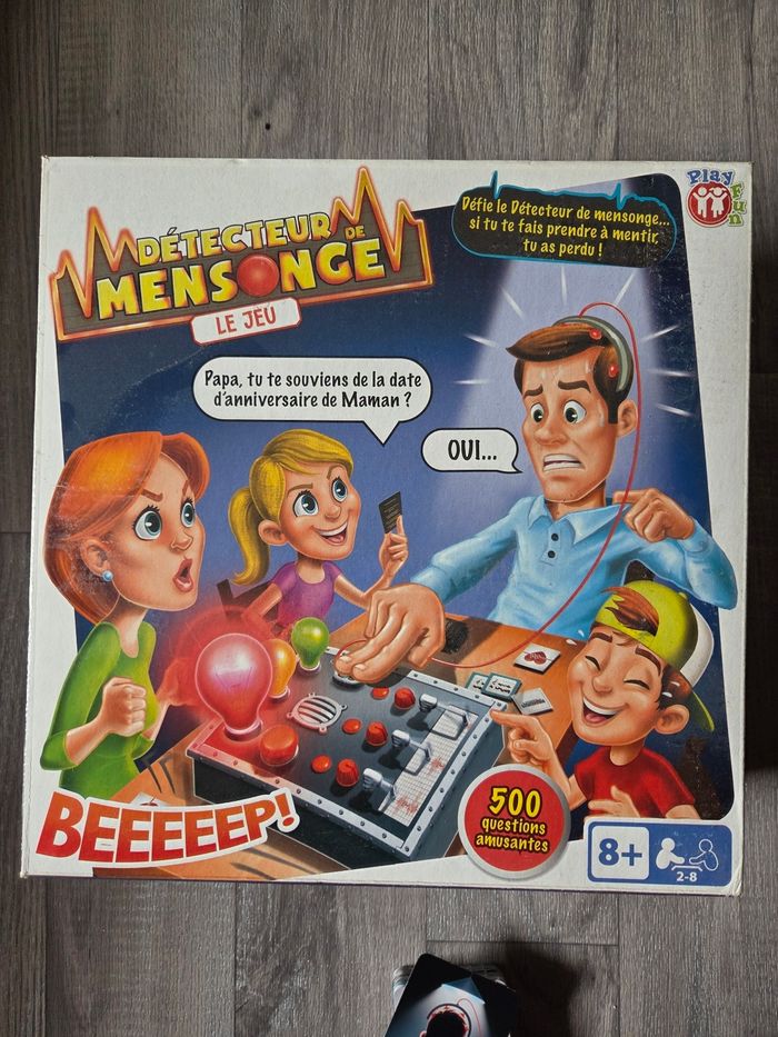 Détecteur de mensonge - Le jeu