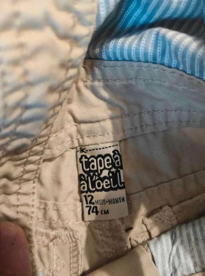 Salopette tape à l'oeil 12 mois - photo numéro 5