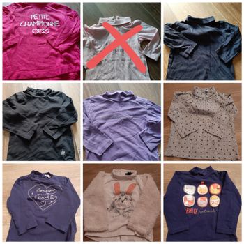 Lot tee shirts 18mois