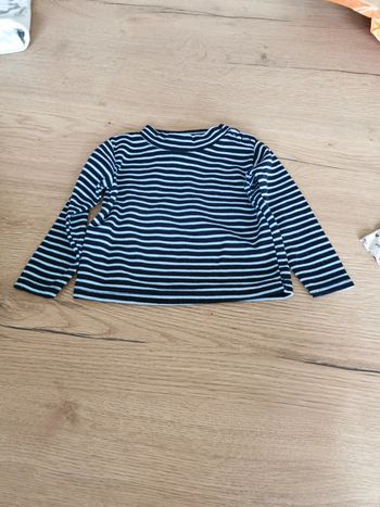 T-shirt épais manches longues 18 mois