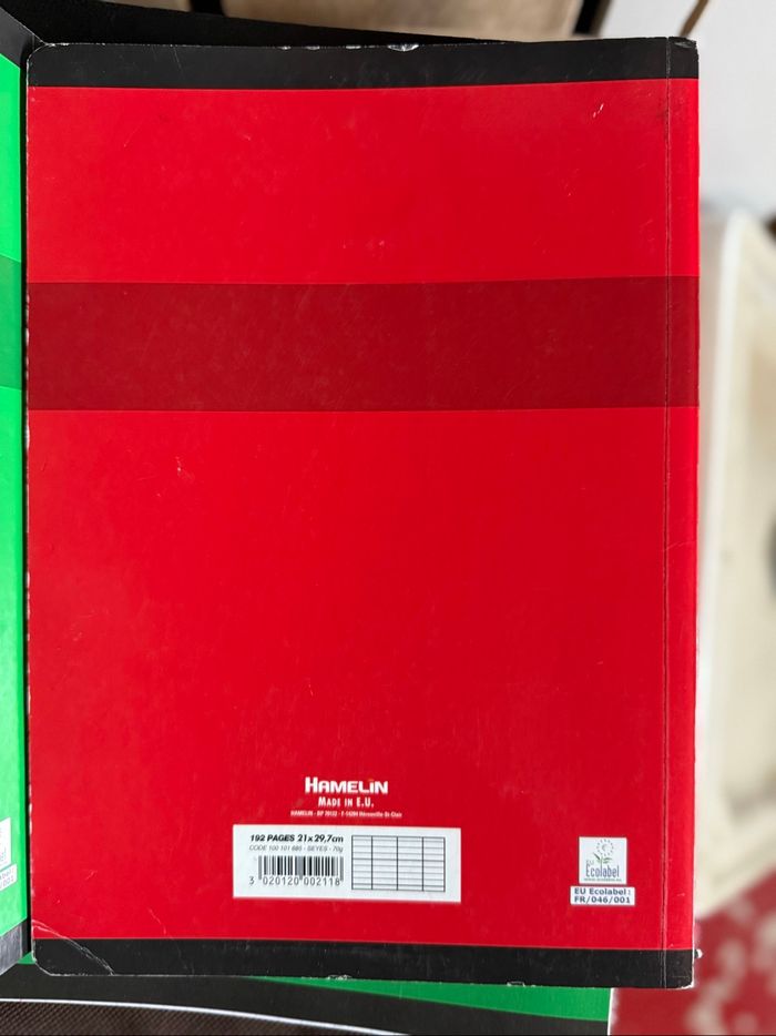 Lot de cahier grand format - photo numéro 6