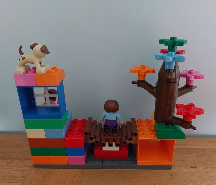 Maison avec pont suspendu - Lego Duplo - photo numéro 2