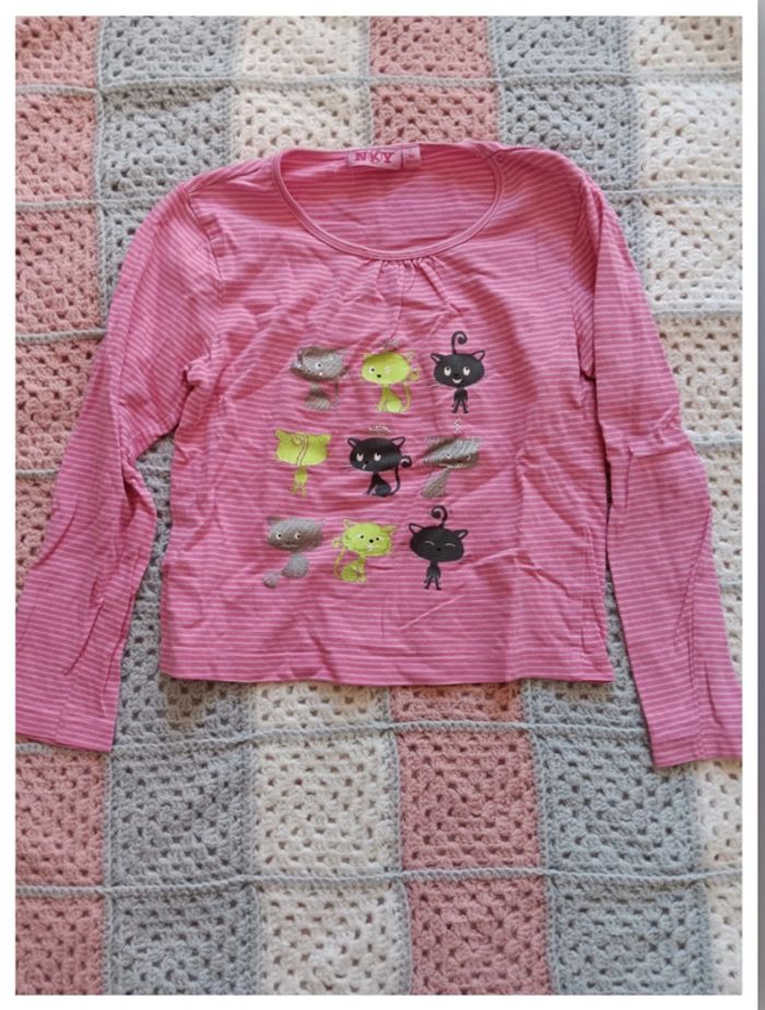 T-shirt manches longues 8 ans