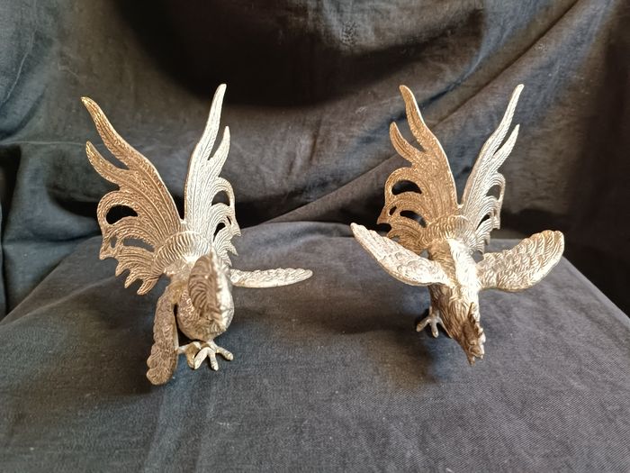 Duo de coqs Xxeme - photo numéro 2