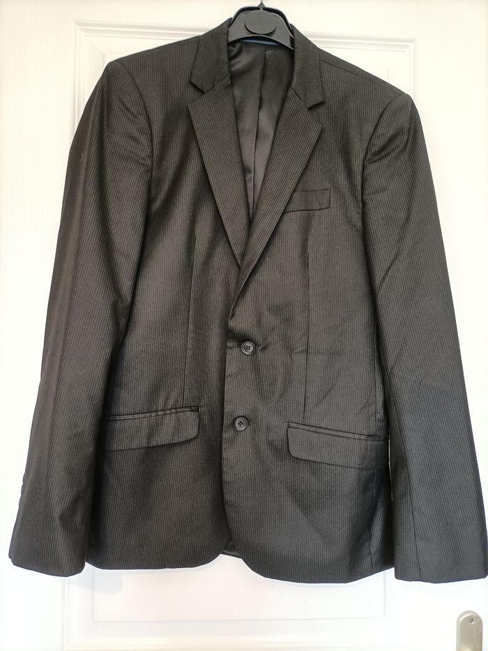 Costume noir veste et pantalon Jules S - photo numéro 2