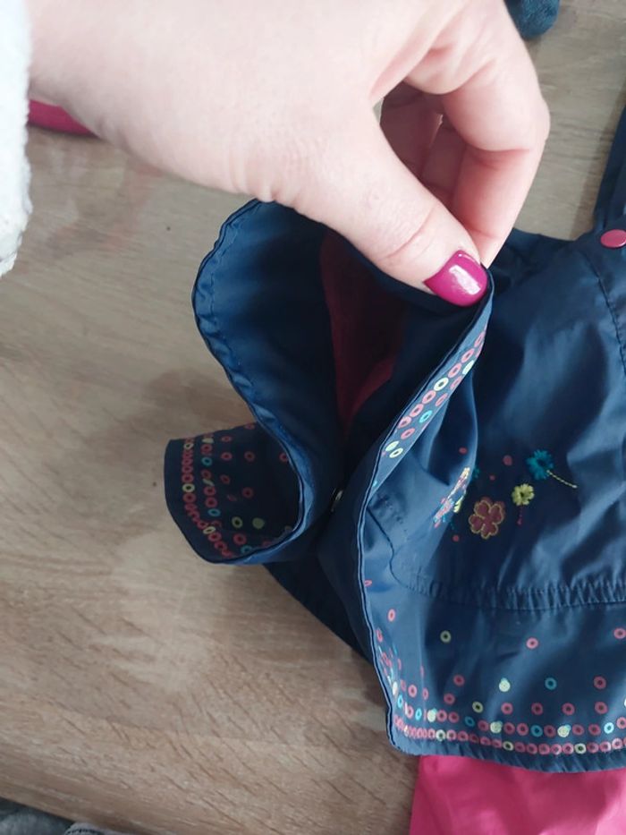 Manteau 2 en 1 cape et sans manches 3 mois - photo numéro 4